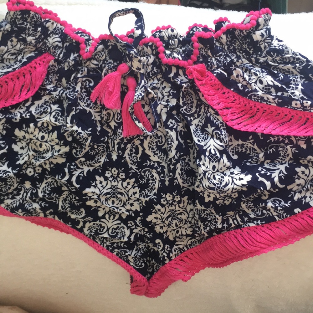 flowy vintage havana summer shorts